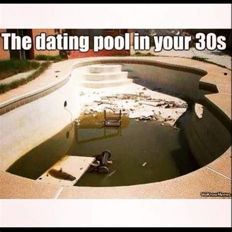 dating pool in 30s meme